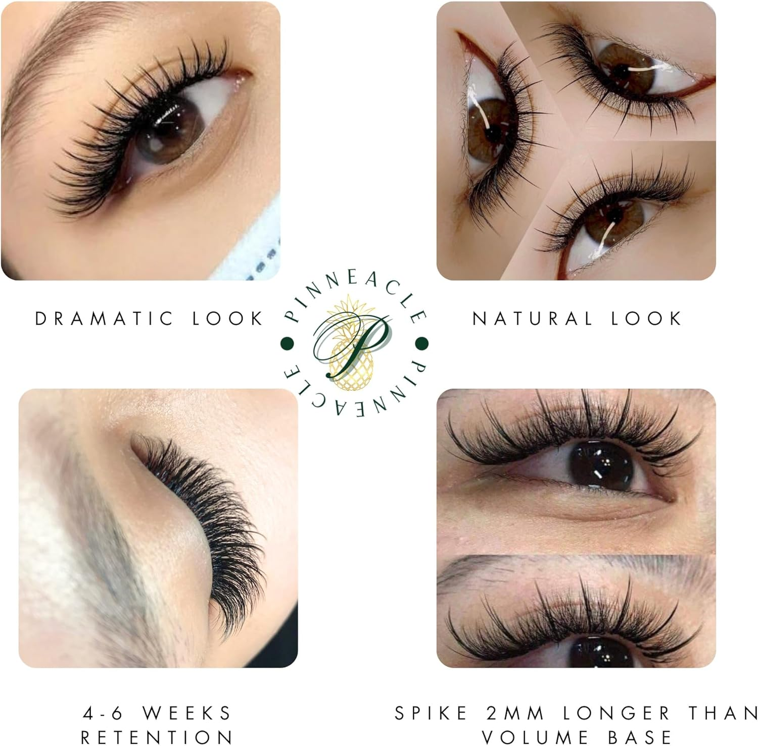 Promade Volume Fans | 1200 Fans | Premium Handmade Lashes for Professional Eyelash Extensions | Volume & Wispy Premade Fans | XXL Box - 40 Lines - 0.07 - C,CC,D,L,M Curl (Wispy 5D| D Curl | 10-13Mm) image number 4
