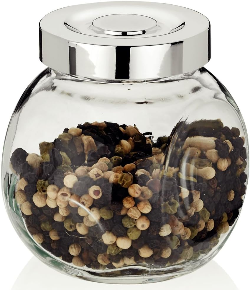 Kela Storage Jars Set Rosa 200 Ml 4 Pieces of Glass/Plastic, 8 X 6 X 8 Cm image number 3