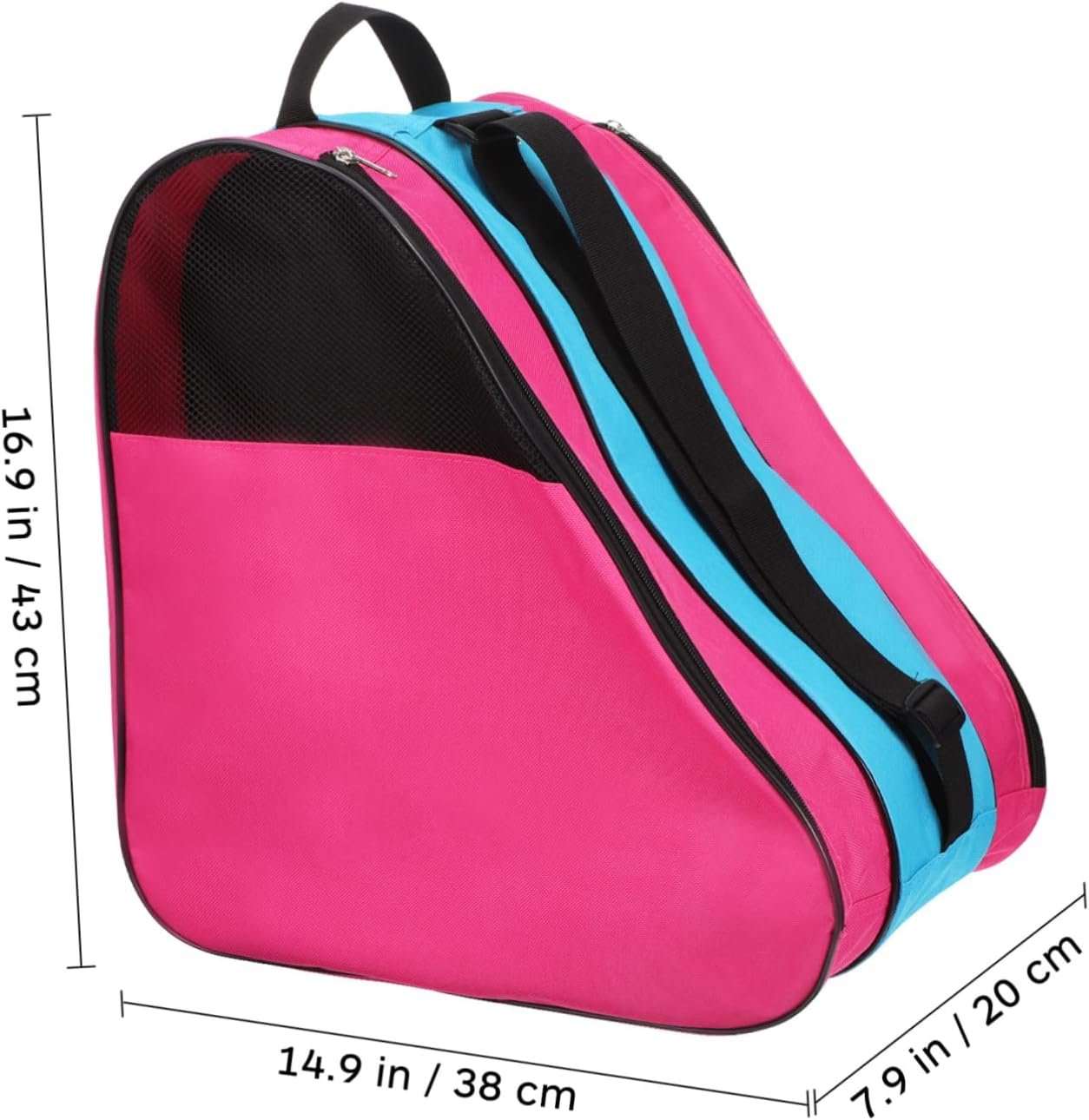 GOOHOCHY Skate Bags for Boys and Girls Ice Skates Bag Oxford Fabric Organized Storage image number 2