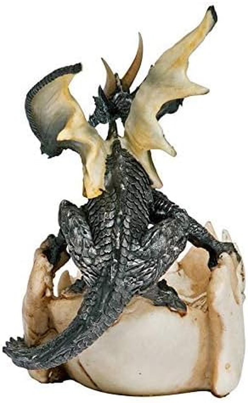 Design Toscano QS91305 Jaw of the Dragon Offering Dish, Full Color image number 5