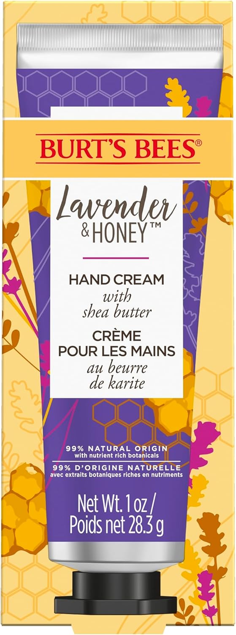 Burt'S Bees Lavender and Honey with Shea Butter Mini Moisturising Hand Cream 28 Ml image number 4