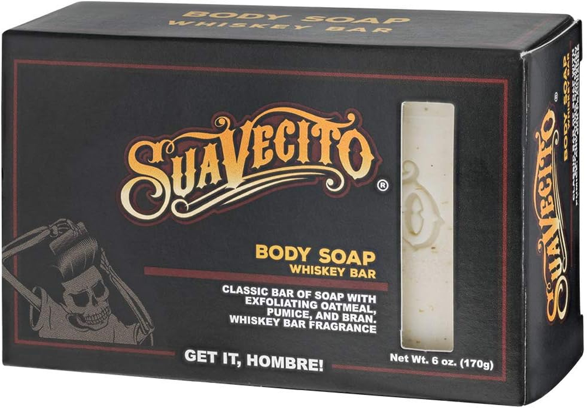 Suavecito Whiskey Bar Body Soap 170 G