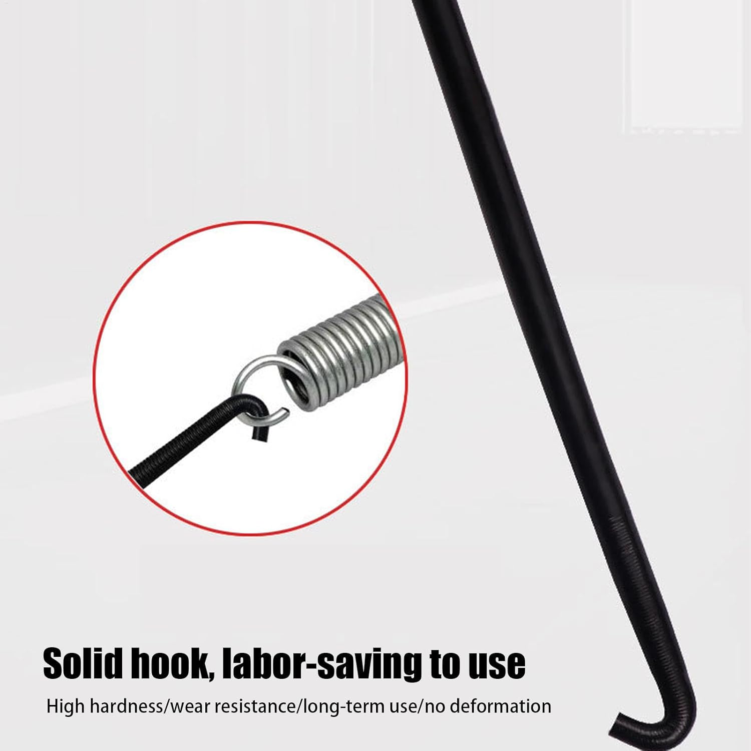 Whnbuij Exhaust Spring Puller Tool - Durable Spring Hook Remover, Heavy Duty Steel Tool | Motorcycle Exhaust Spring Hooks, Spring Puller for Motorcycles, Exhausts, Atvs, and Lawn Equipment, Easy Spr image number 1