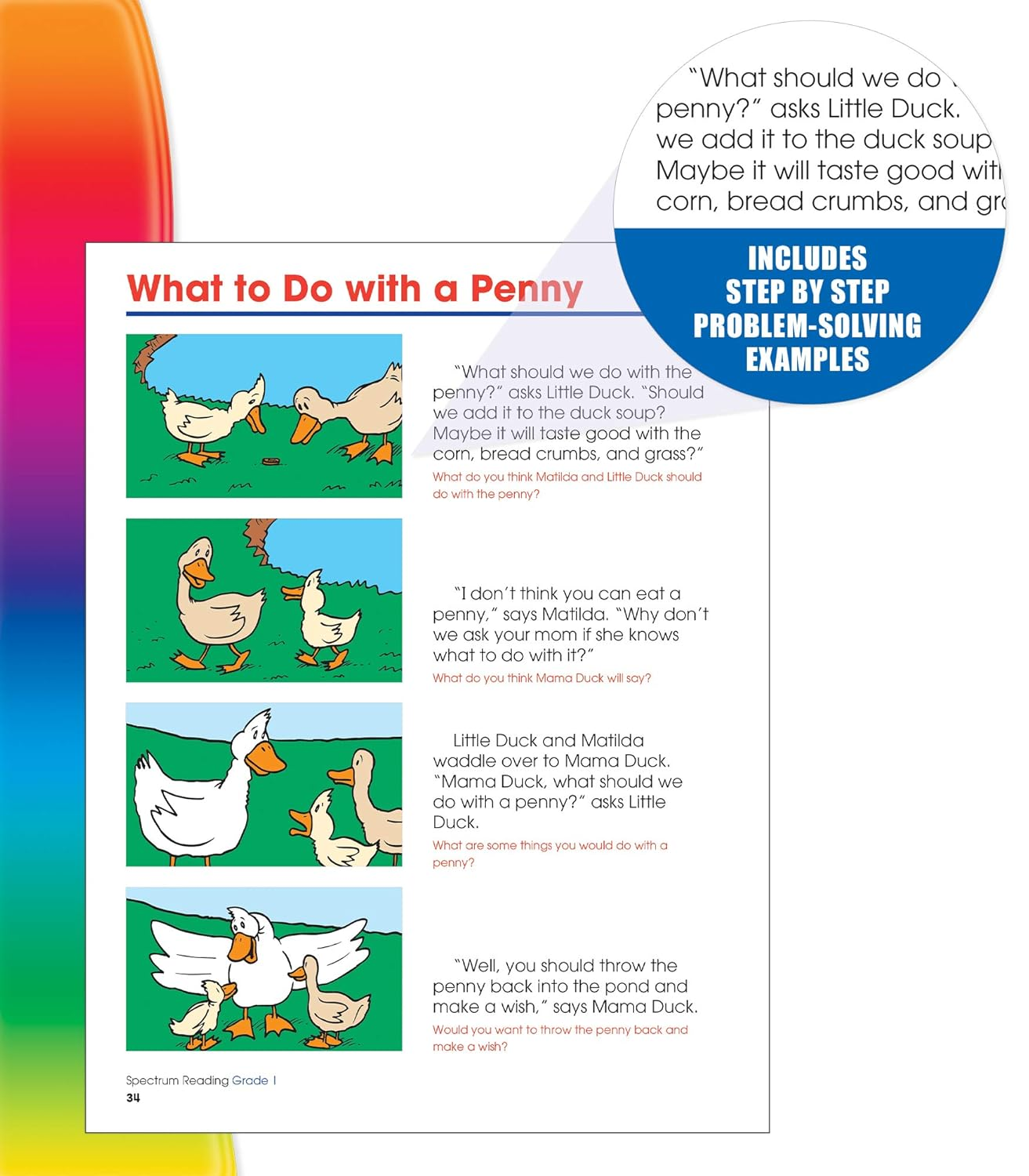 Spectrum Reading, Grade 1 image number 3