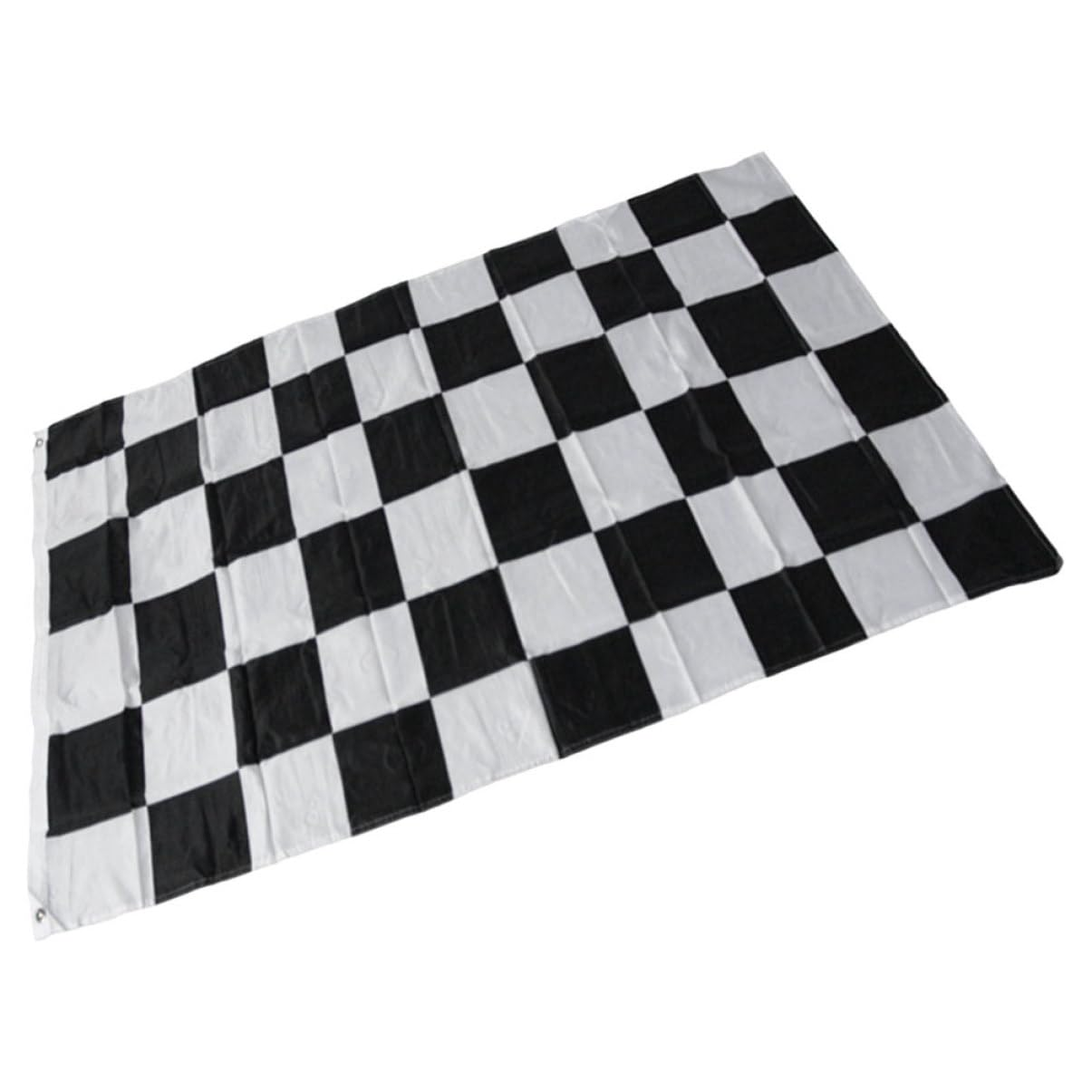 BESPORTBLE Starting Flag for Sports Games Checkered Racing Flag Race Car Decorations Hand Held Flag Party Decorations