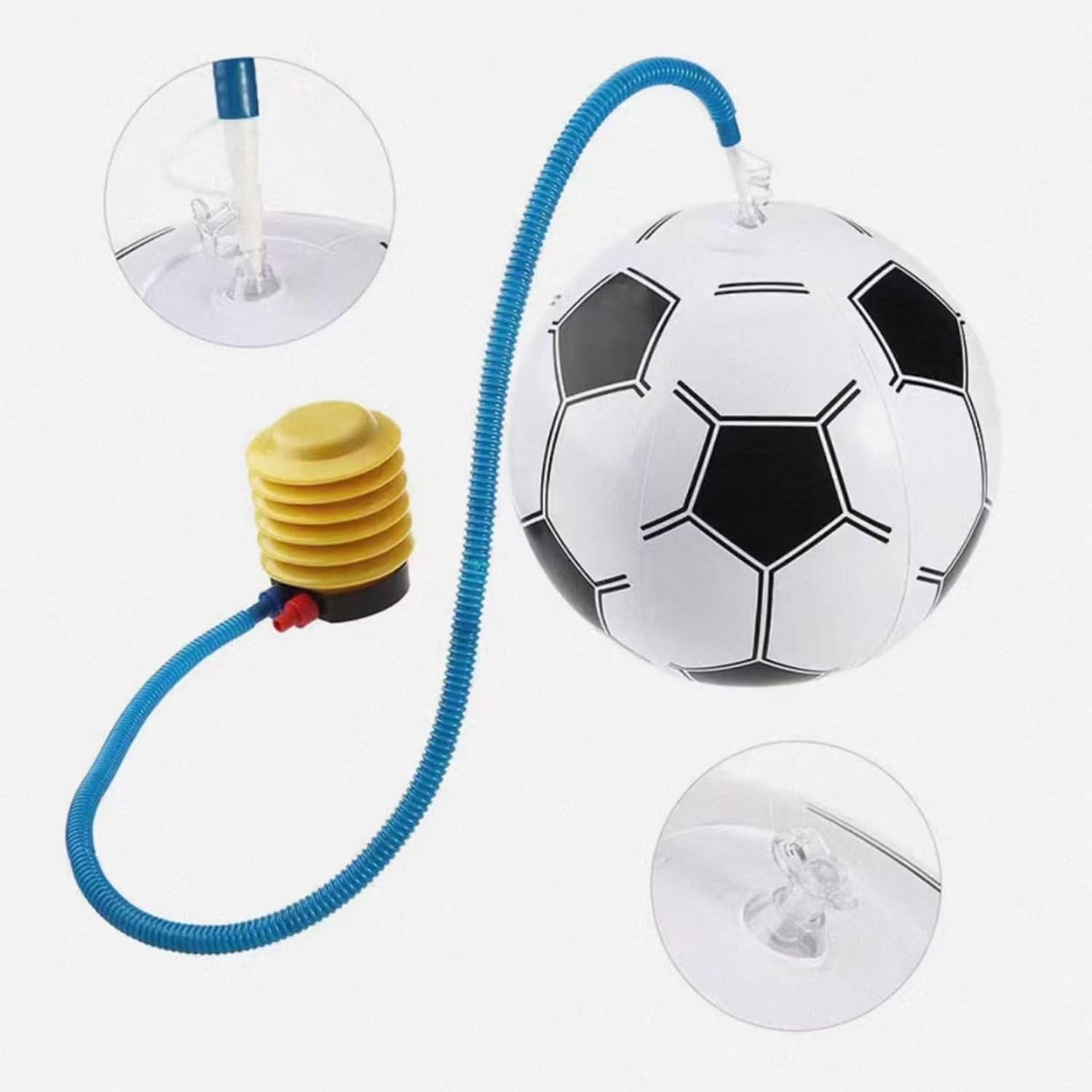 HSLPSM Pack of 2 Water Balls, Inflatable Beach Ball, Inflatable Beach Ball, Children'S Water Inflatable, Inflatable Large Football, Swimming Ball Toy, Beach Ball (Greenish Red) image number 5