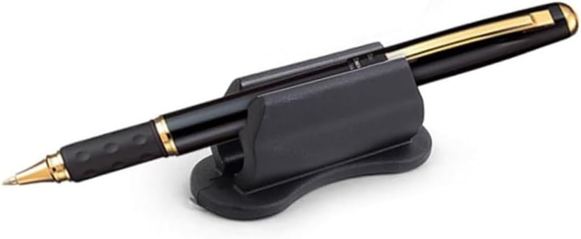 GANAZONO 6Pcs Silicone Pencil Shaped Pen Holders for School Supplies Adhesive Desk Stationery Office Storage Boys and Girls Desk Classroom Organizer image number 2