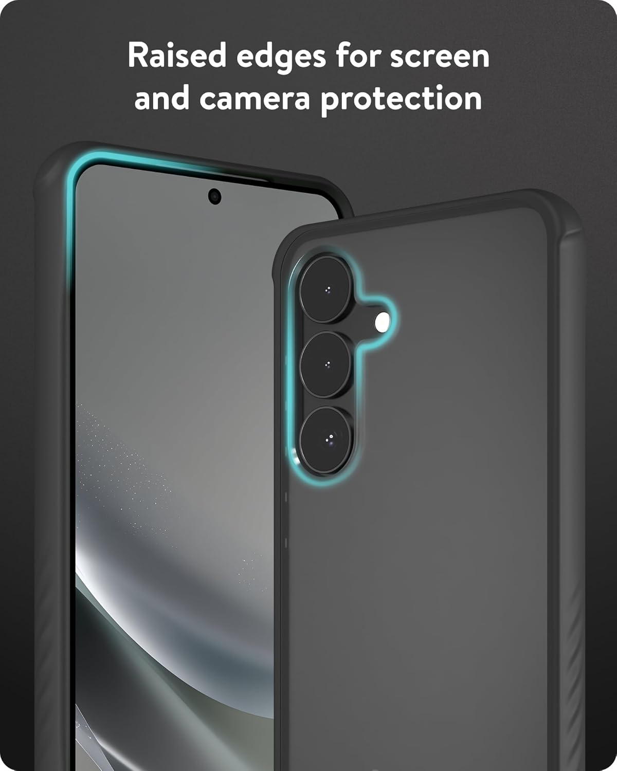 Mous for Samsung Galaxy S25 plus Case Clear - Clarity - Scratch Resistant Crystal Clear & Slim Design - Protective Shockproof Phone Cover image number 1