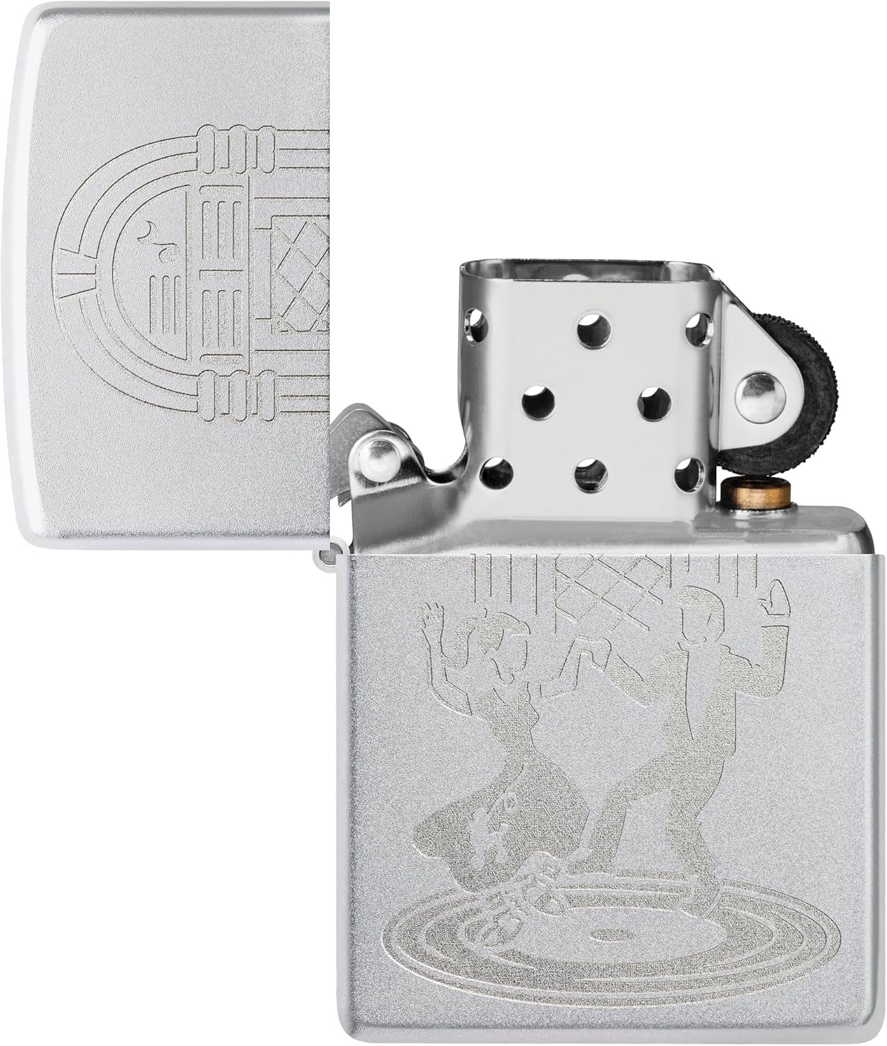 Zippo Vintage Dance Design Windproof Lighter image number 5