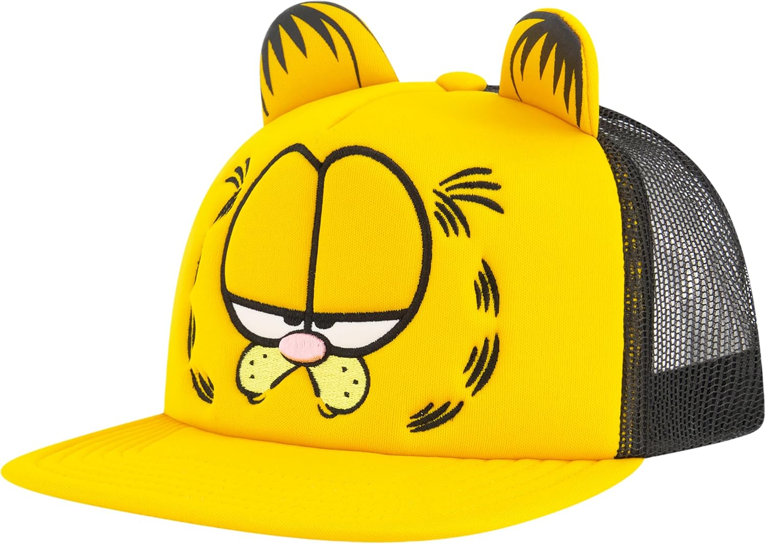 Concept One Garfield Dad Hat, Cotton Adjustable Baseball Cap with Curved Brim