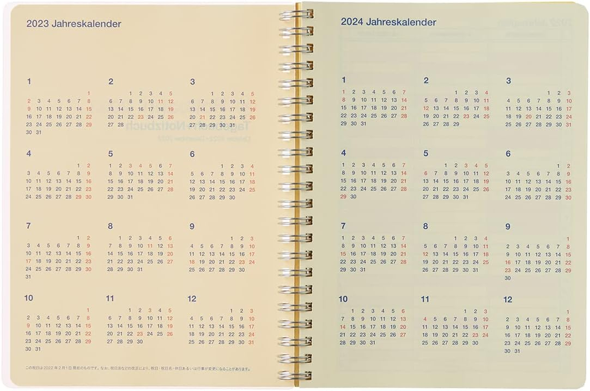 Rollbahn Spiral-Bound Diary Clear A5 Clear image number 1