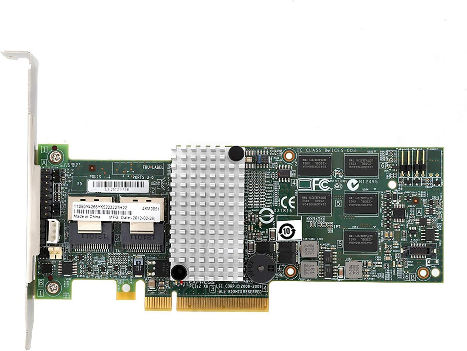 Smart Array M5015 Megaraid 9260-8I RAID Controller - SAS 6G Pcie X8 for LSI 46M0851 - Portable image number 4