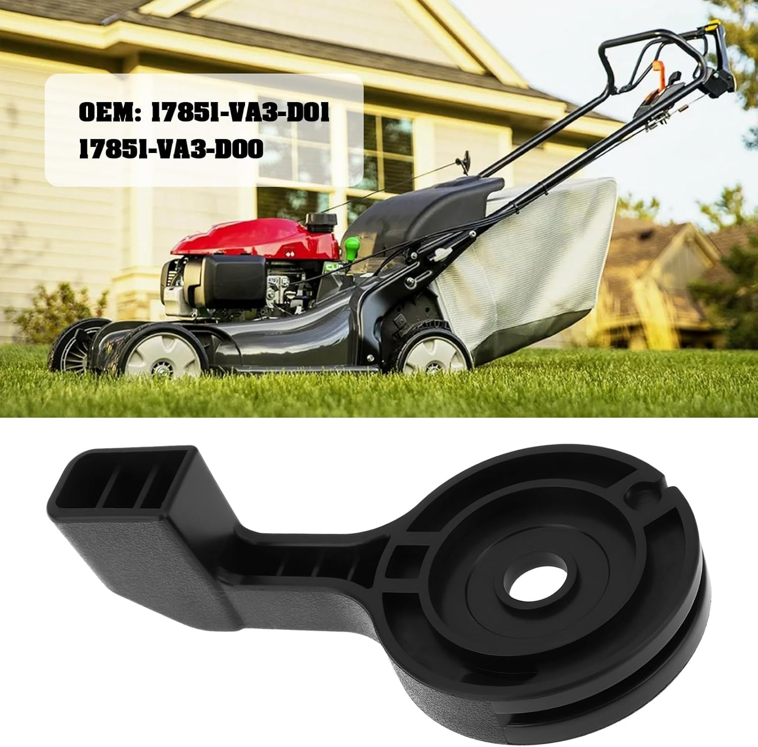 Throttle Lever Arm 17851-VA3-D01 Compatible with Honda HRB Mowers image number 1