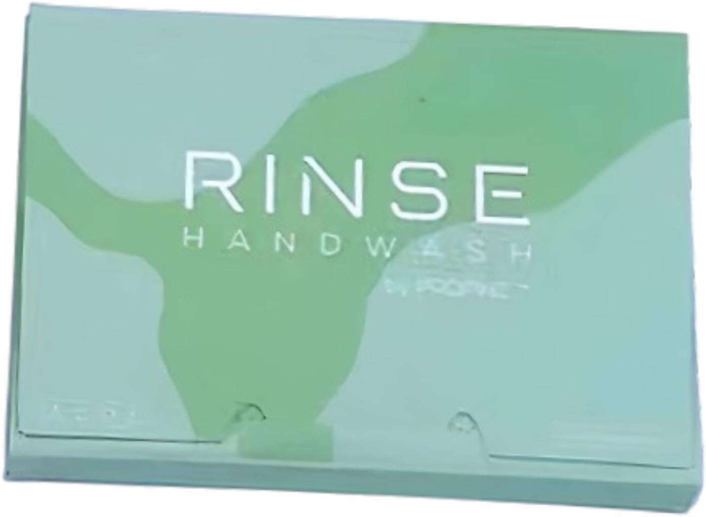 Perfeclan 100 Pieces Soap Sheets for Hand Washing,Soap Paper,Outdoor Supplies,Soap Flakes Disposable Hand Wash Soap Paper for Traveling - Green image number 4