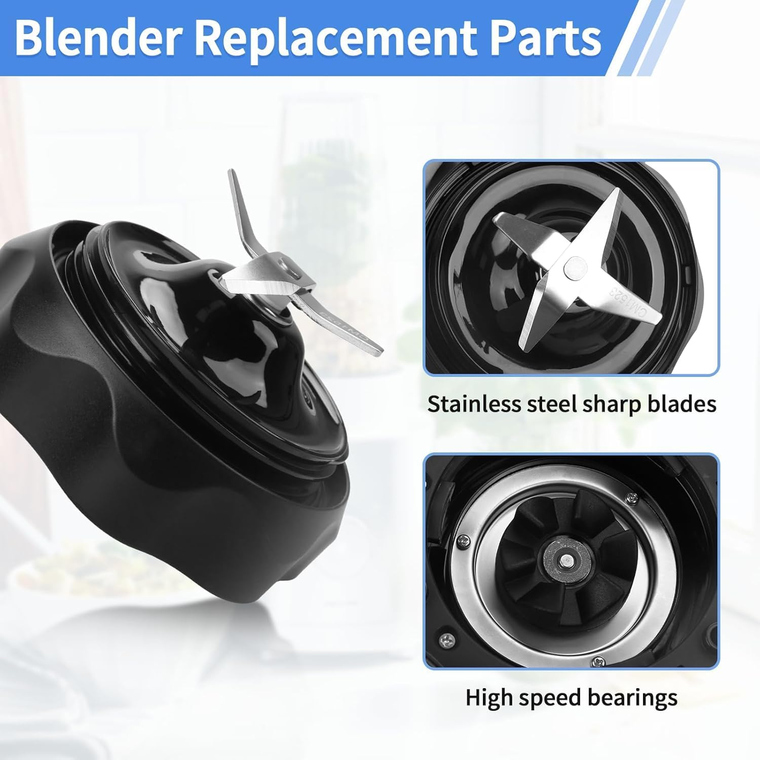 Vsgaalge Replacement Blender Combo Easy Twist Extractor Blade image number 4