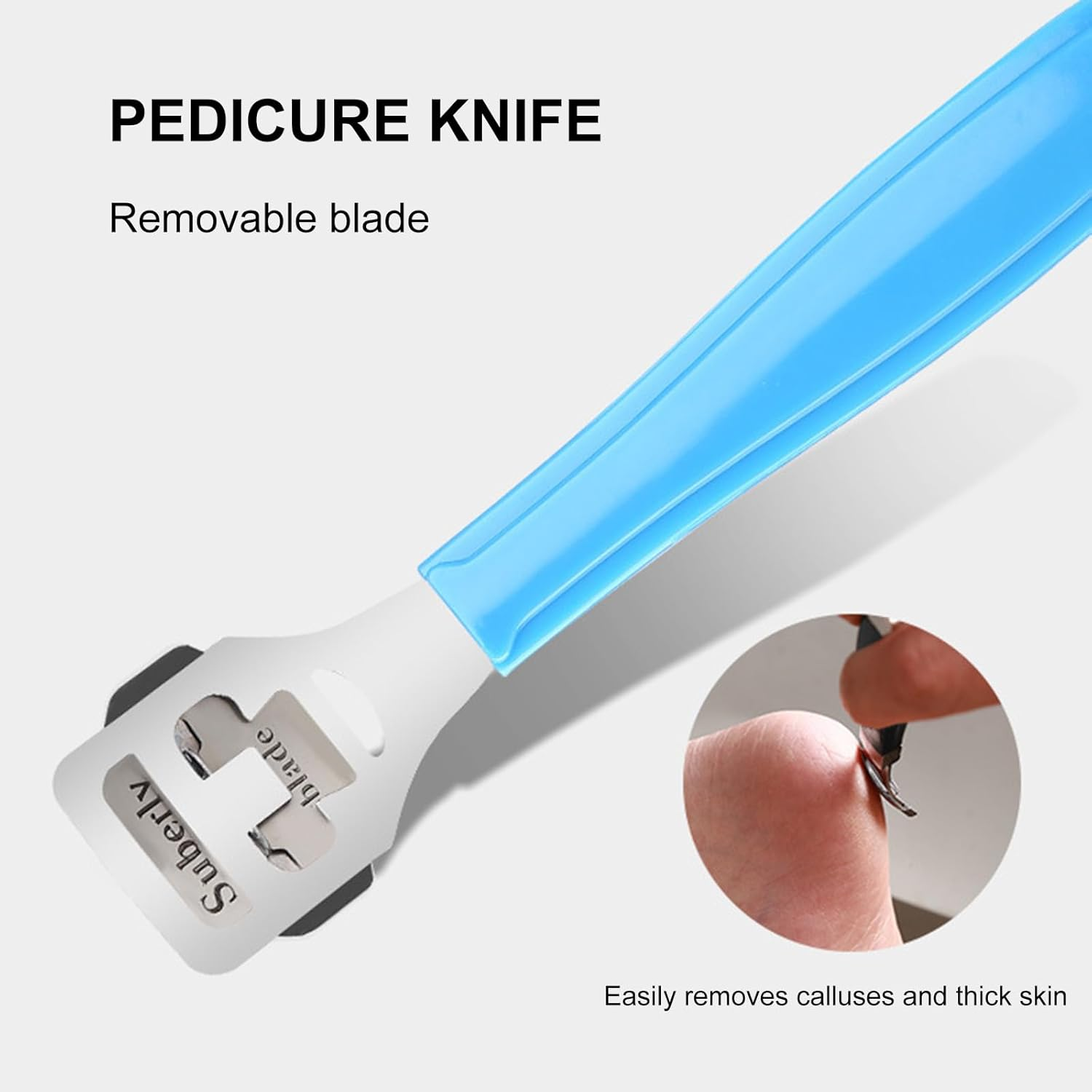 BRRNOO 19-Piece Pedicure Tool Set, Foot File Callus Remover, Foot Scraper for Dead Skin Removal with Durable Materials, Suitable for Men, Women image number 2