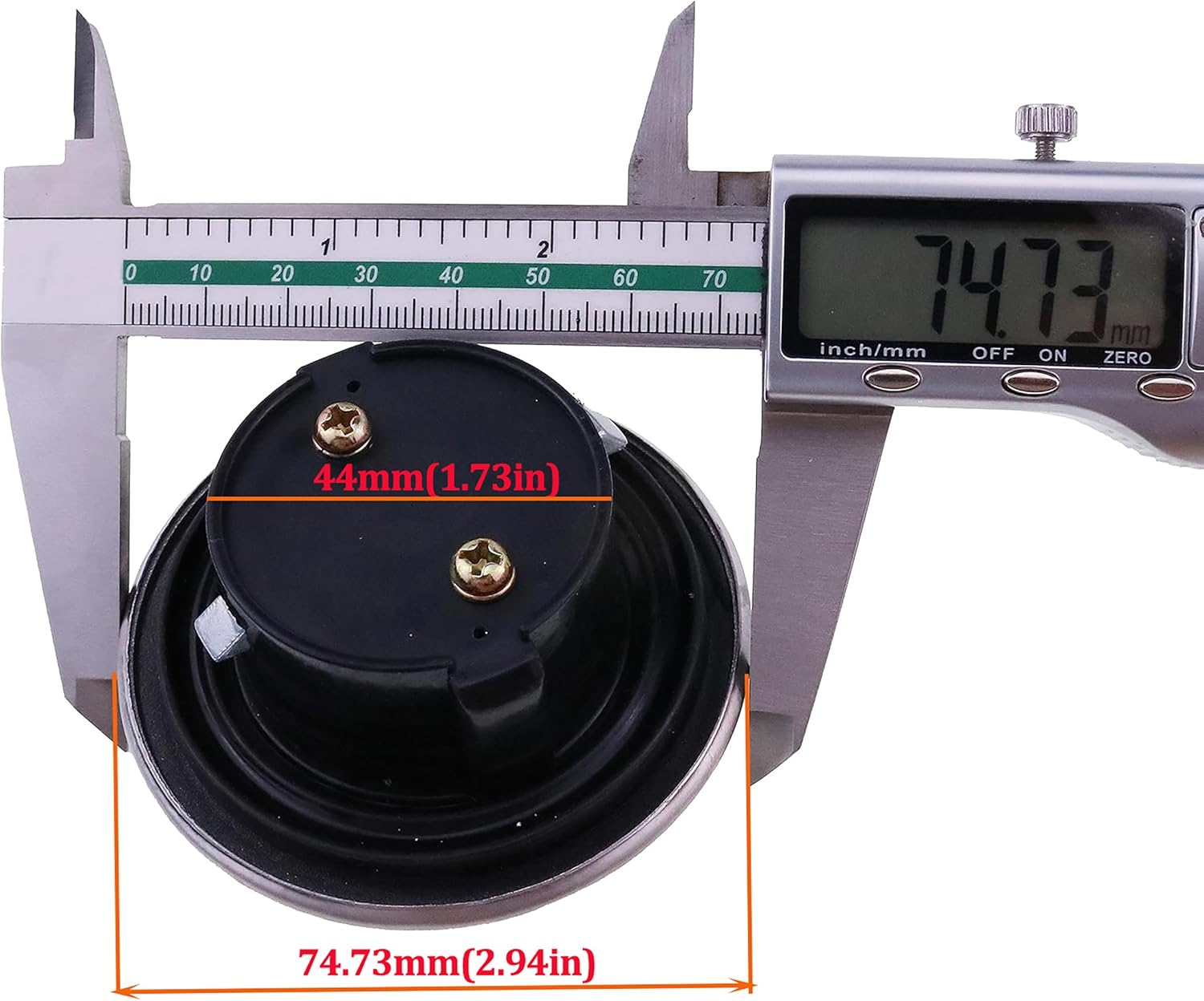 JEENDA Fuel Gas Tank Cap with 2 Keys 44200-38850, 44200-12870 Compatible with Suzuki GZ250 1999-2007, GZ125 Marauder 1998-2007, VS750GLP Intruder 750 1988-1991, VS800GL Boulevard S50 2006-2009 image number 2