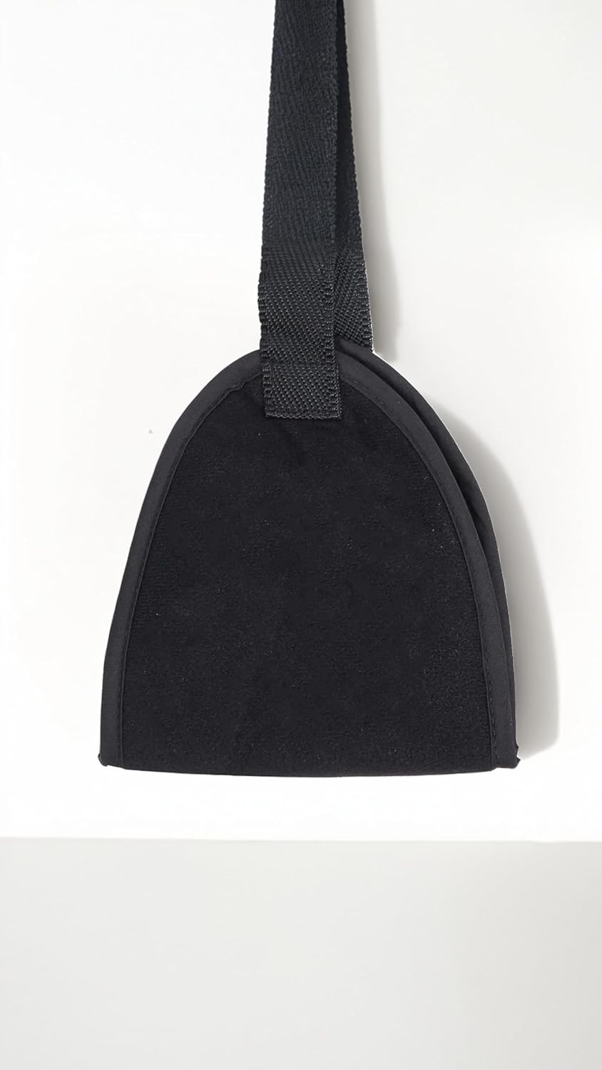 Adjustable Arm Support Sling for Rotator Cuff, Subluxation, & Post-Surgery Recovery - Comfortable & Durable Black Brace image number 2