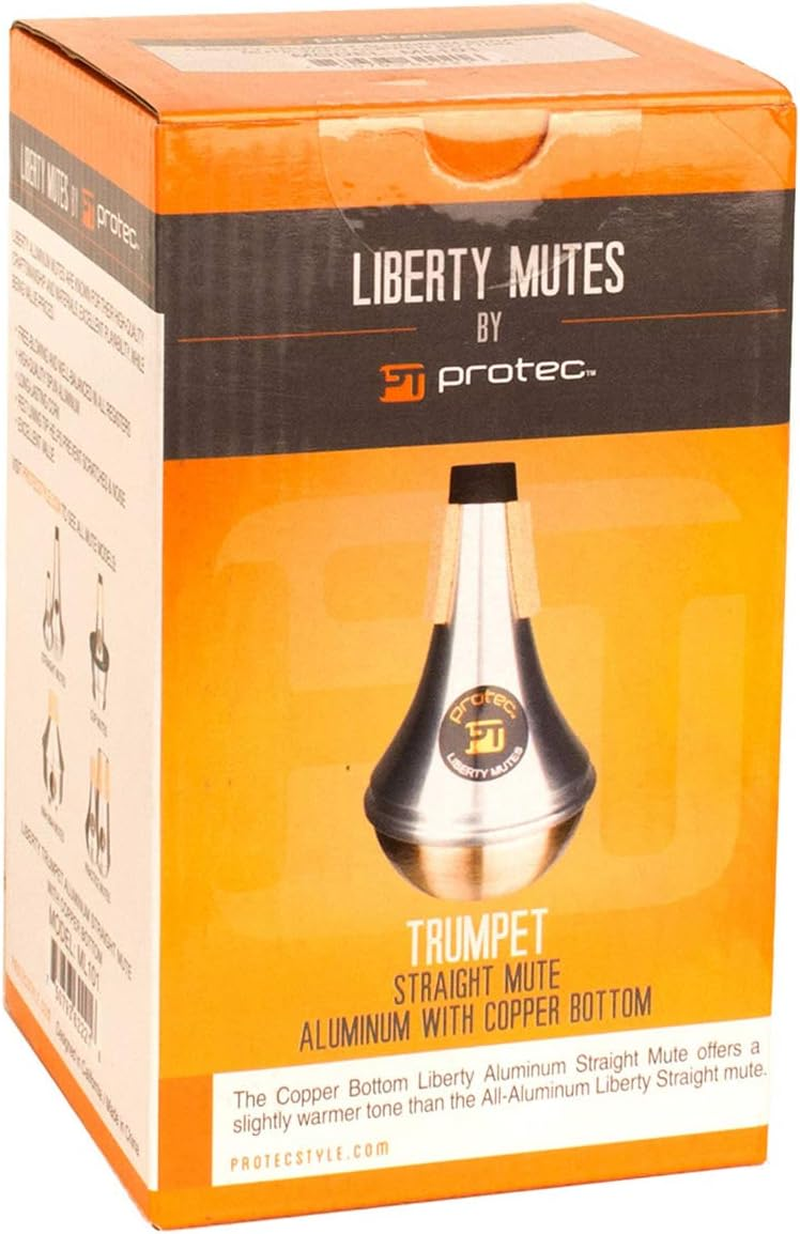 Protec Liberty Aluminium Copper End Trumpet Straight Mute