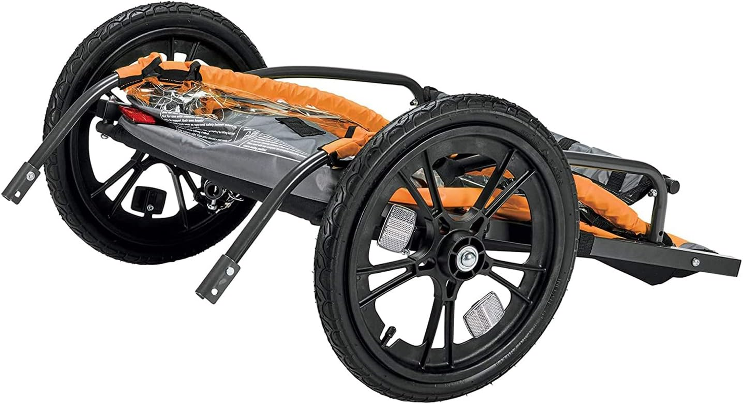 Allen Sports Hi-Viz 2-Child Bicycle Trailer, Model ET2 image number 5