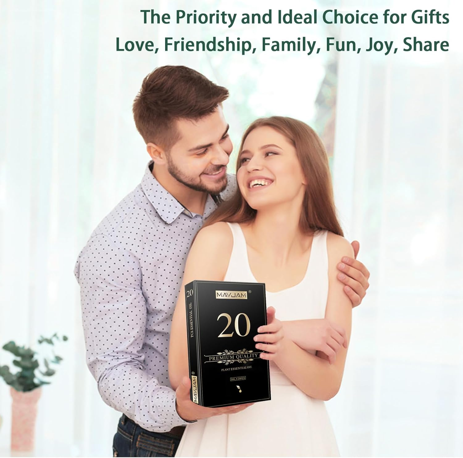 MAYJAM Top 20 Essential Oil Set, 20 Pack/5Ml Pure Essential Oils for Diffusers, Soap Candle Making, Beautifully Thoughtful Essential Oils Gift Set for Any Occasion image number 4