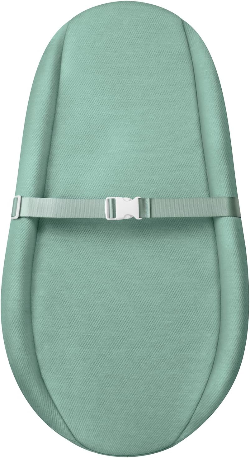 Blissful Diary Baby Changing Pad with Waterproof Lining Foam, Includes a Soft & Washable Cover, Contoured Changing Table Pads for Dresser Top with Non-Slip Bottom, 32&rdquo;&times;16&rdquo; (Green, Avocado)