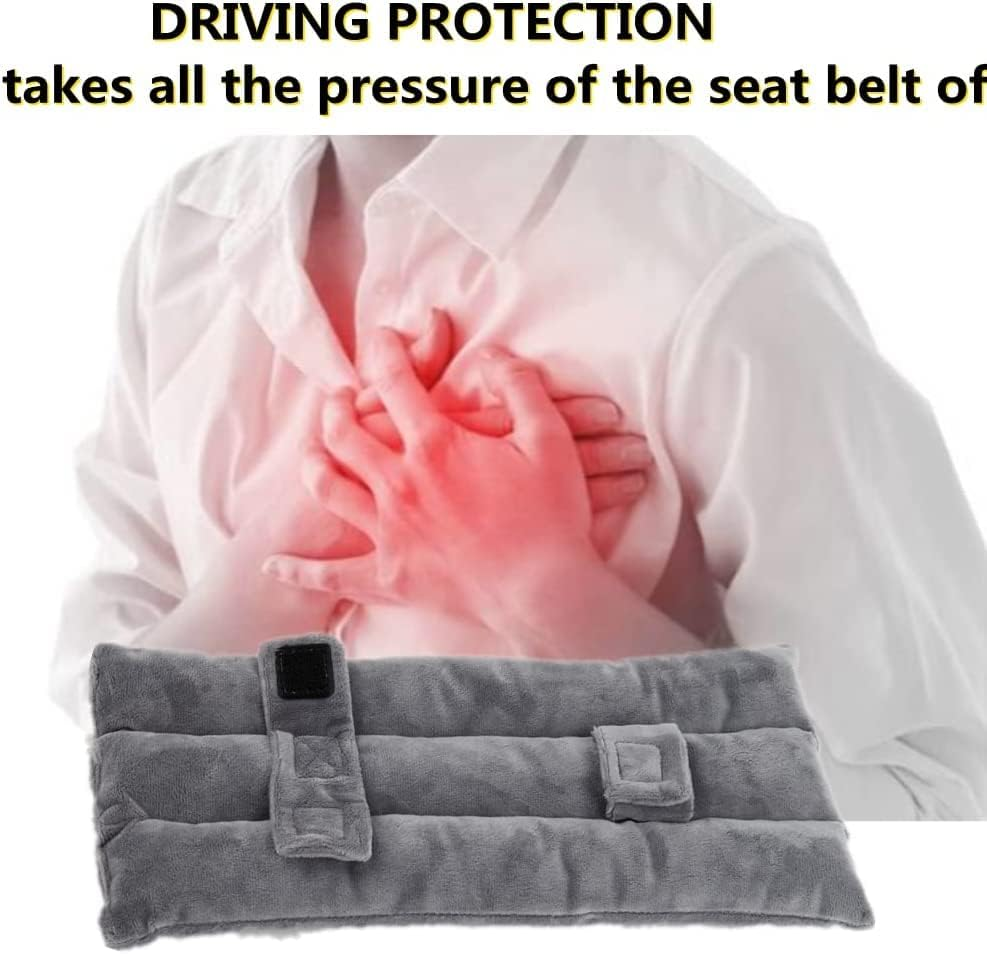Seat Belt Pillow for Mastectomy Post-Surgery, Heart Surgery Recovery Support Cushion for Chest Chemo Port Pacemaker Bypass Hysterectomy Recovery Pillow image number 1