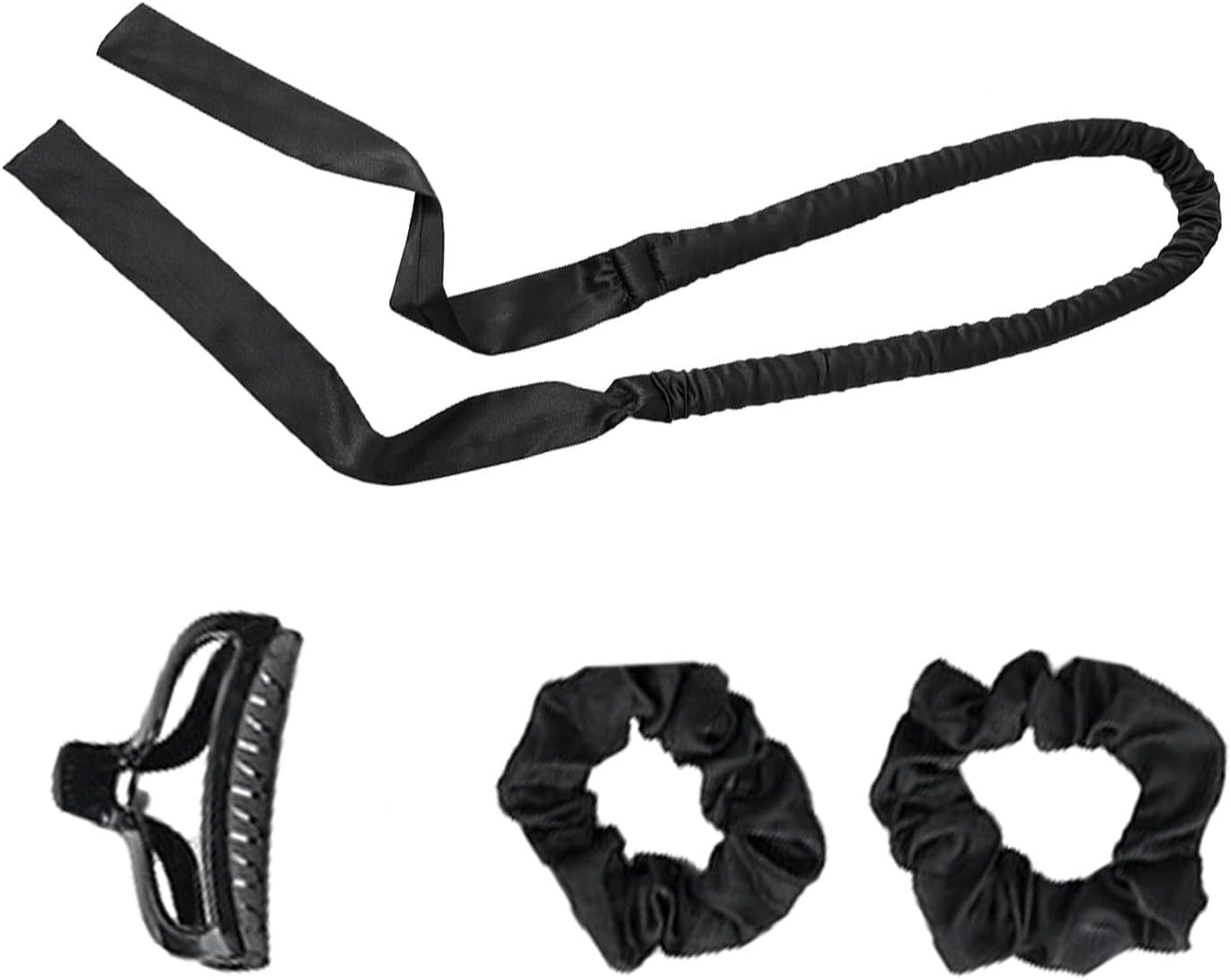 TQEBWUS Heatless Hair Curler | Sleeping Satin Curling Set - Styling Tool Heatless Curlers, Overnight Hair Curlers for Straight Hair, Long Short Hair image number 2