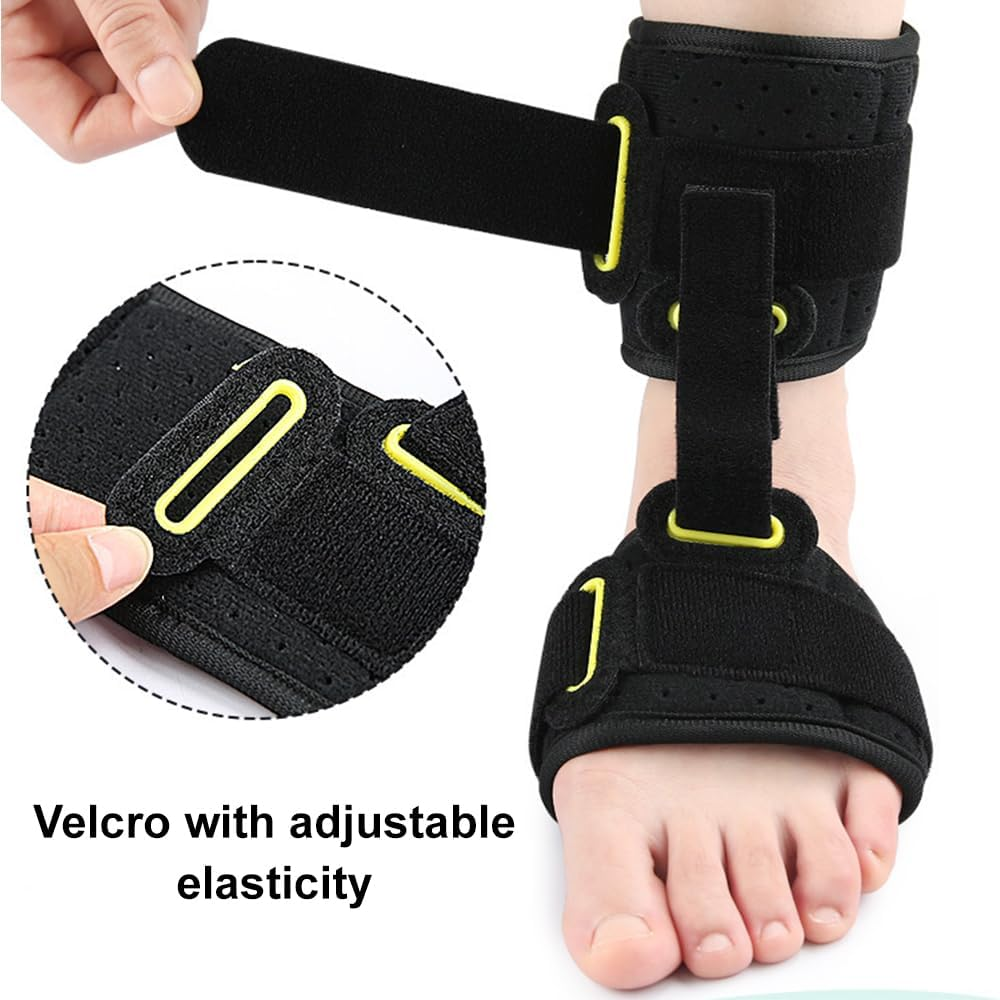 Foot Drop Brace Ankle Foot Orthosis Support, Adjustable AFO Splint for Foot Pain Relief, Ankle Foot Orthosis Support for Men, Women and Kid，Day & Night Dorsal Splint for Left Right image number 4