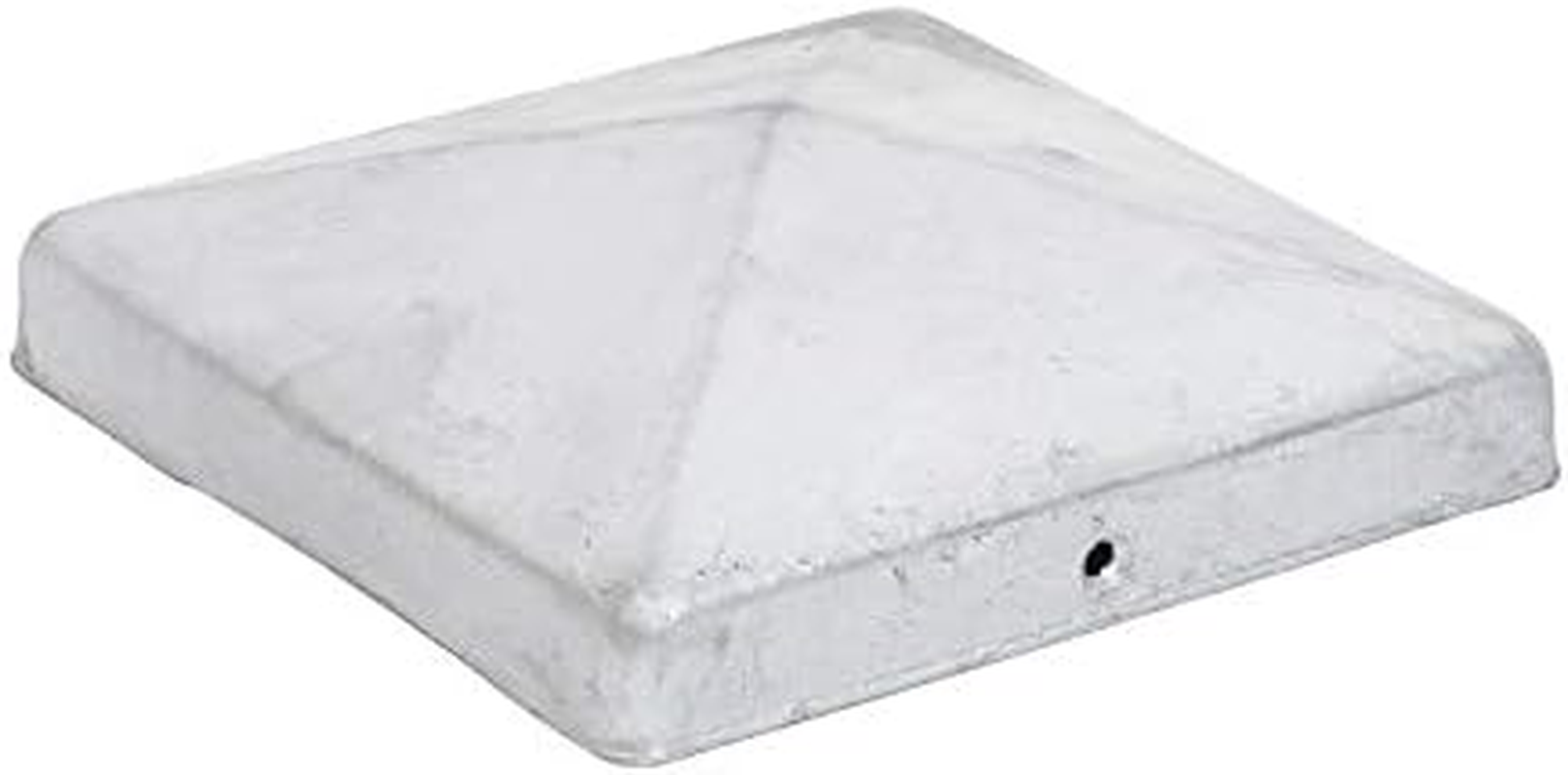 2 X Pyramid Post Caps 111 X 111 Mm Steel Hot-Galvanised