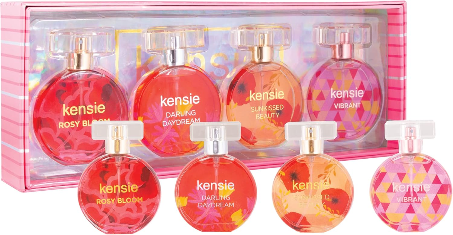 Kensie Kensie 4 Piece Coffret - Vibrant, Darling Daydream, Sunkissed Beauty, Rosy Bloom, 0.67 Fluid_Ounces image number 2