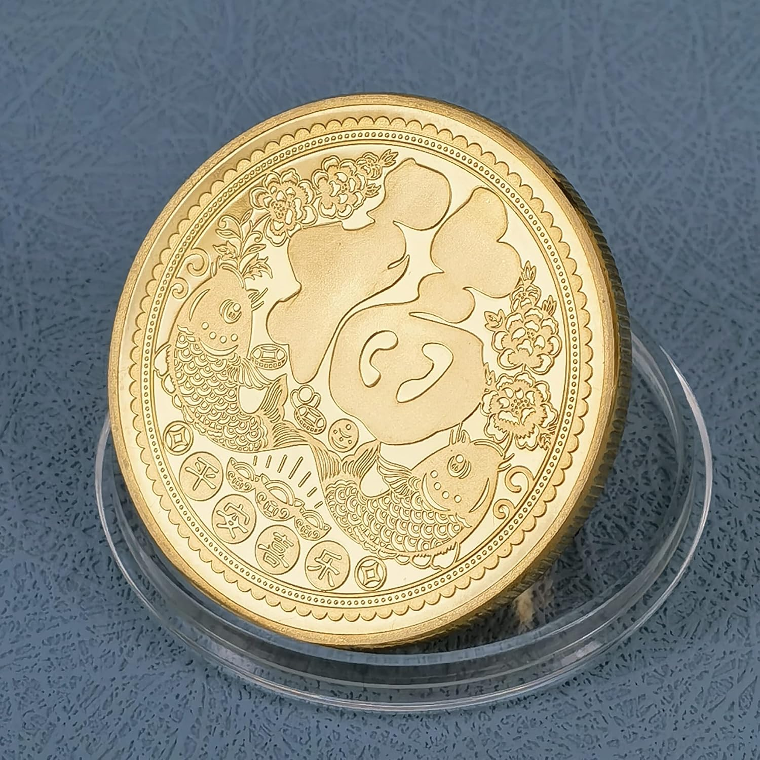 Fortune Cat Lucky Coin for Scratching Lottery Tickets image number 4