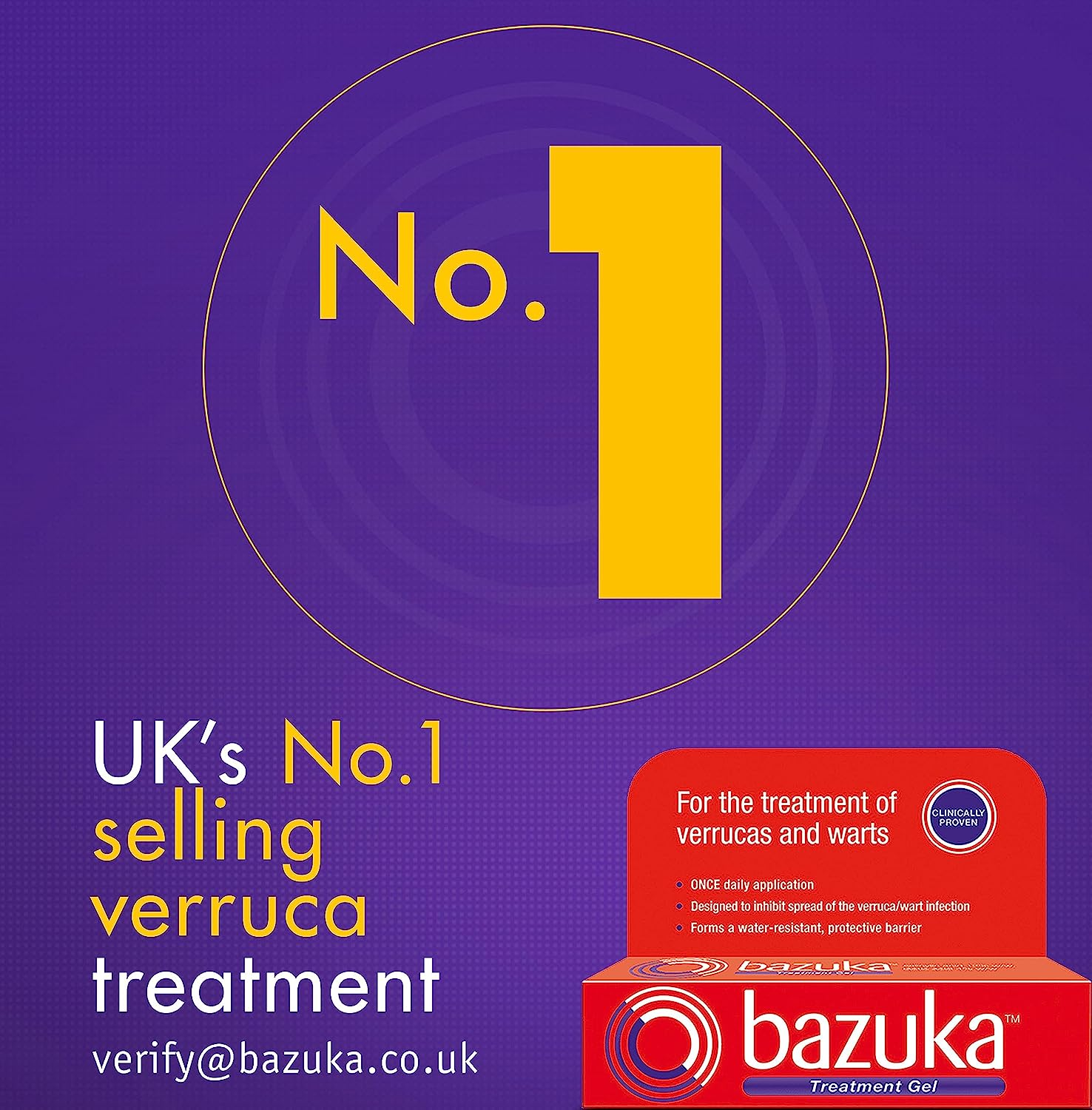 Bazuka Treatment Gel with Emery Board, 6G image number 4