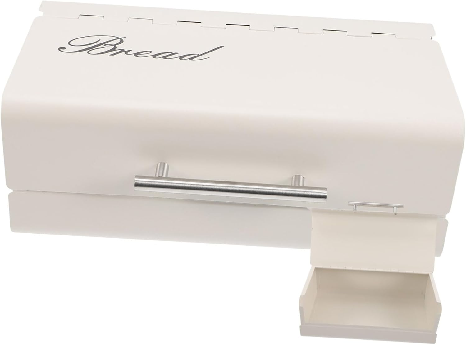 VINTORKY Iron Bread Holder Stylish Kitchen Storage Box Airtight Bread Container for Home and Bakery Use Capacity for Organized Countertops image number 3