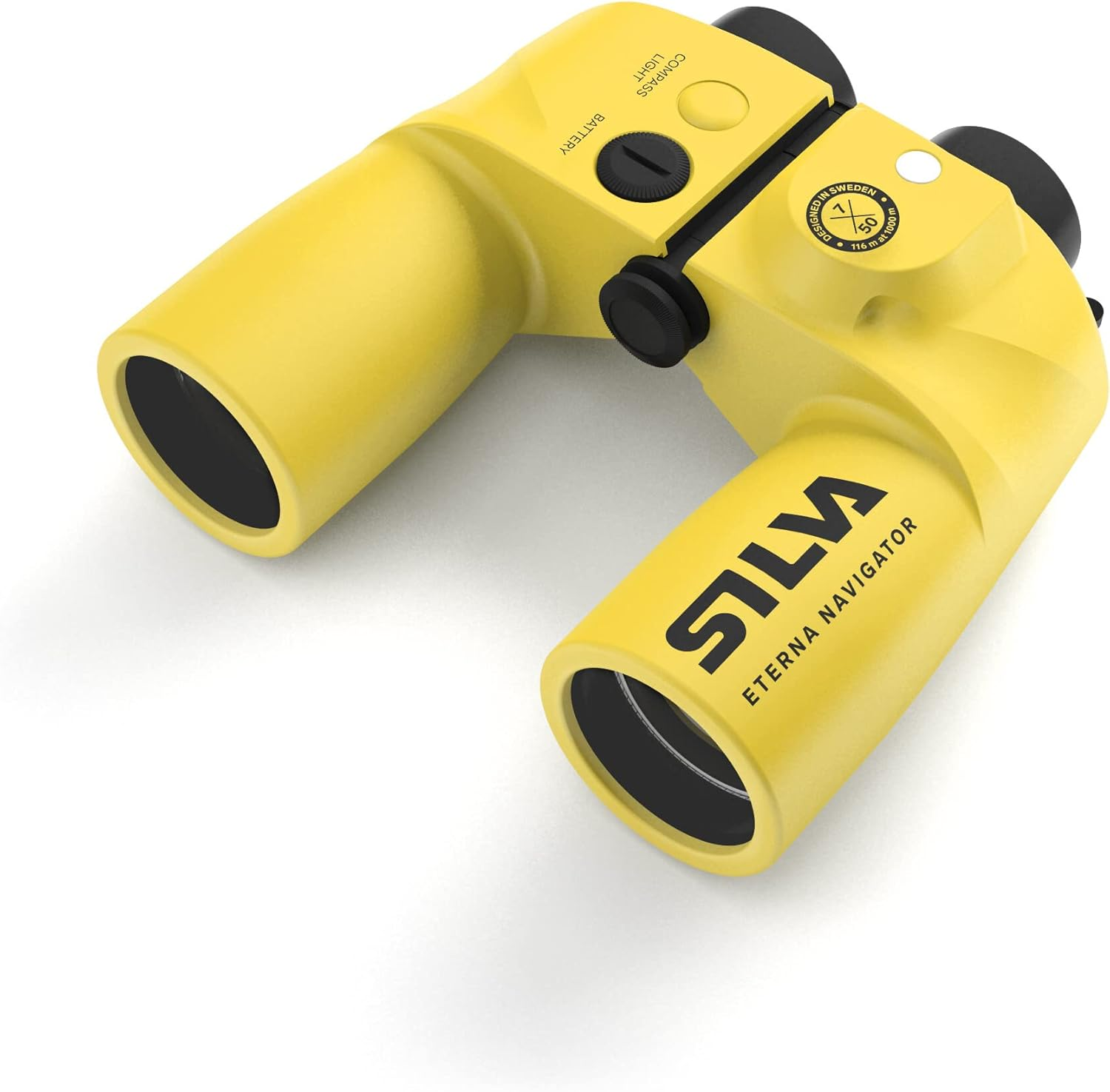 SILVA Waterproof Binoculars Eterna Navigator with Built-In Compass 3 7 X 50