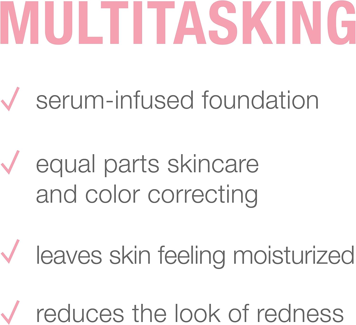 Neutrogena Healthy Skin Sensitive Skin Serum Foundation with Pro-Vitamin B5, Color Correcting & Pore Minimizing Liquid Foundation & Face Serum, Buildable Coverage, Medium 02, 1 Oz image number 5