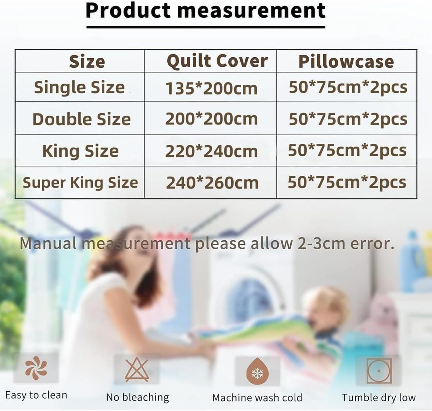 Tabeskly Kids Boys Black White Blue Football Soft Zipper Bed Bedding Duvet Cover Set Single 135&times;200Cm