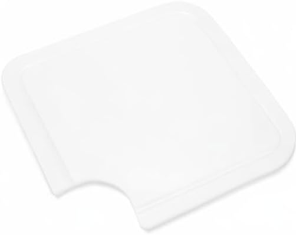 Camco Camper/Rv Sink Mate Cutting Board | Features Built-In Juice Groove & Cut Corner for Scrap Disposal | Designed W/Adjustable Rubber Feet for Different Sink Sizes | Expand Kitchen Workspace (43857) image number 4