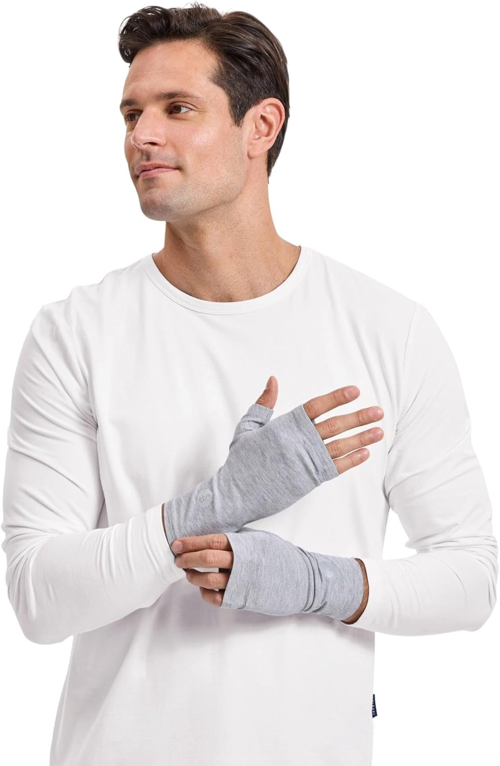 Solbari Unisex Hand Covers UPF 50+, Breathable UV Protection, Fingerless Gloves for Sensitive Skin, Outdoor Accessory