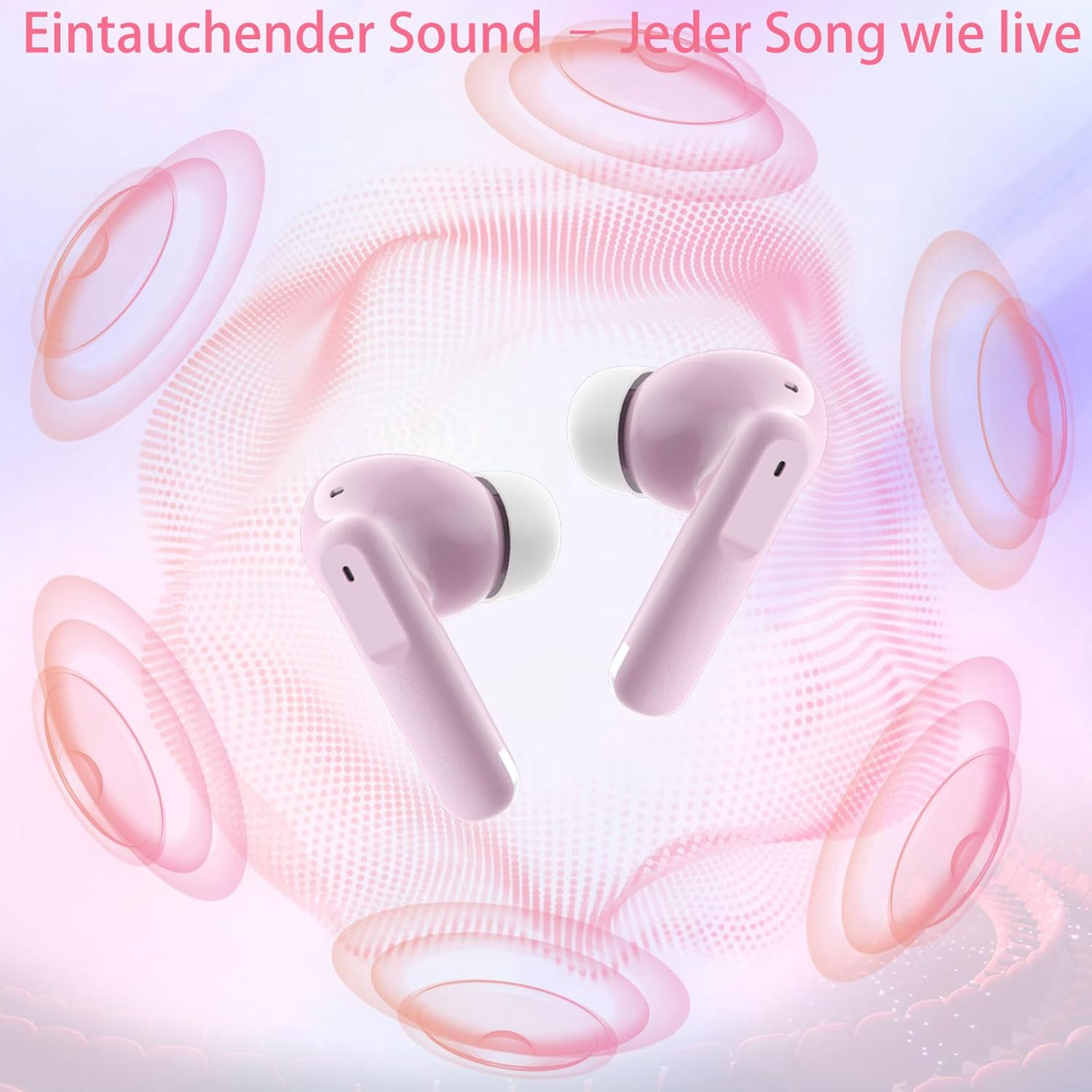 EXZHIG Bluetooth Headphones, Wireless Bluetooth 5.4 Headphones image number 3
