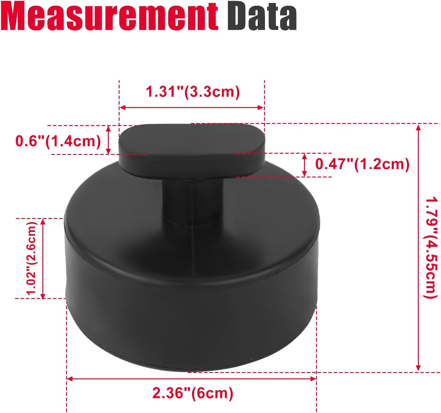 Jack Pad Jacking Lift Pad (4Pcs) Compatible with Chevy Corvette C5 C6 C7 image number 2