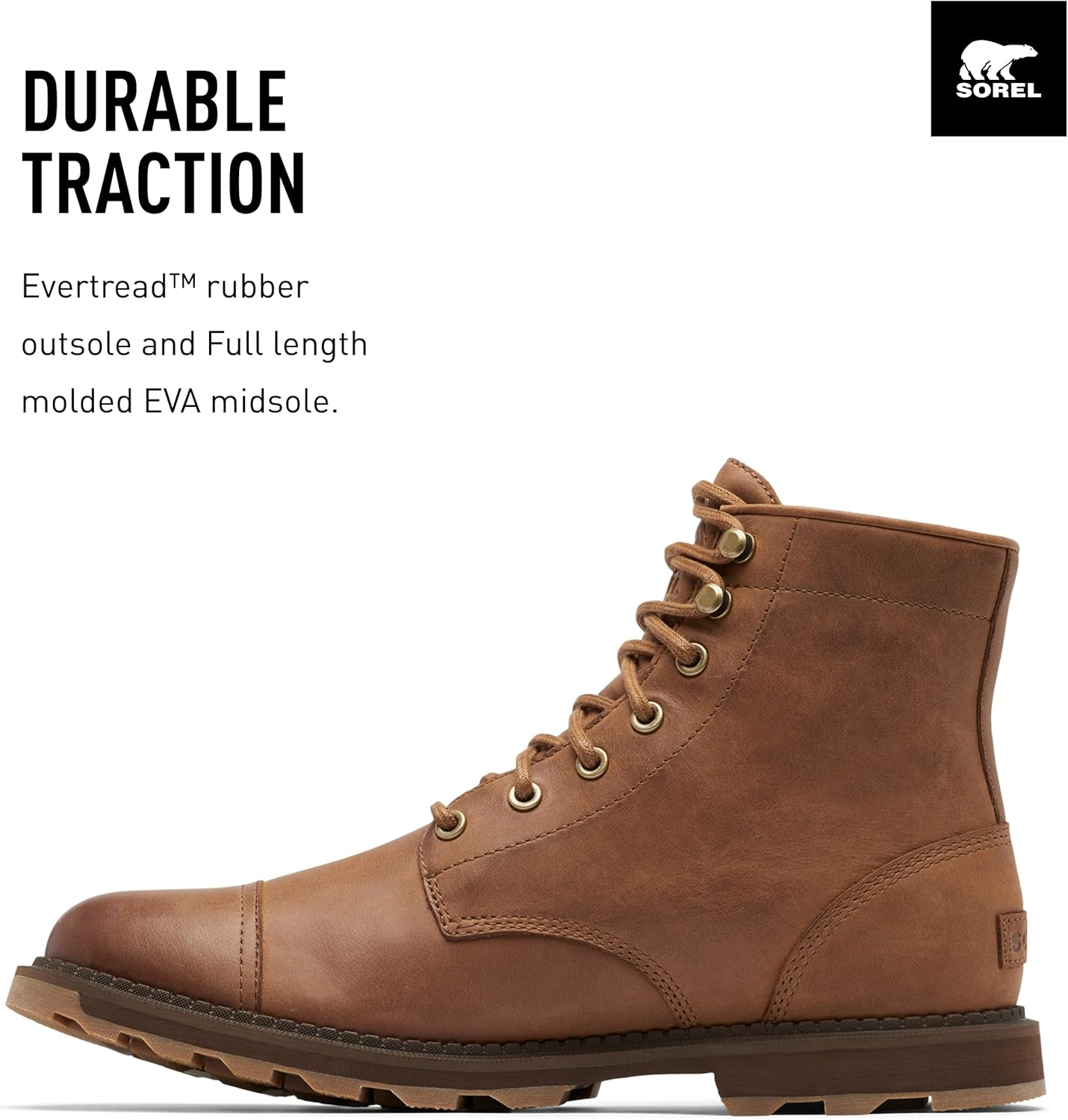 SOREL Men'S Madson Ll Chore Waterproof Boot