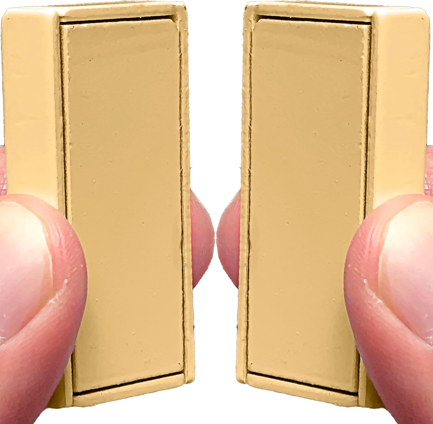 Magnetic Curtain Weights 8 Pack of Waterproof Magnets + Carrying Case, Great Home Decor for Bathroom, Shower, Liner, Drapery, and Sheer, Clip on Bottom, Heavy Duty Works Outdoor to Stop Wind (White)