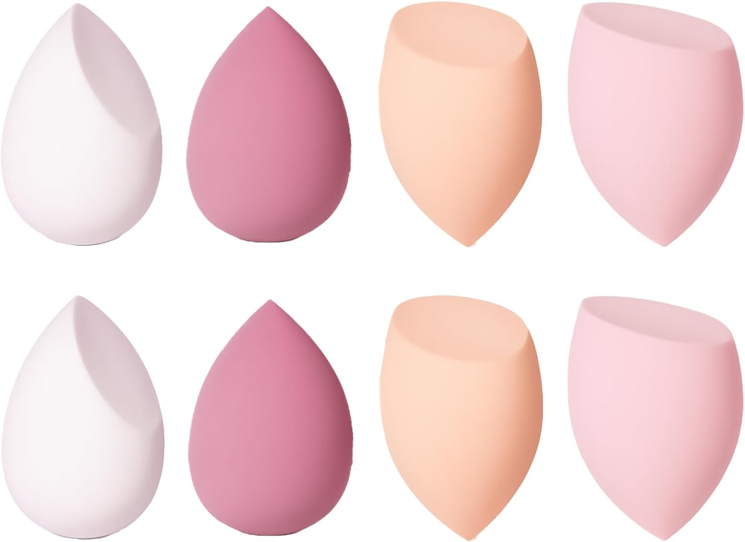8 Pcs Beauty Blender, Makeup Sponge Set for Foundation and Powder Application, Professional Beauty Sponge with Multiple Shapes, Travel-Friendly image number 5