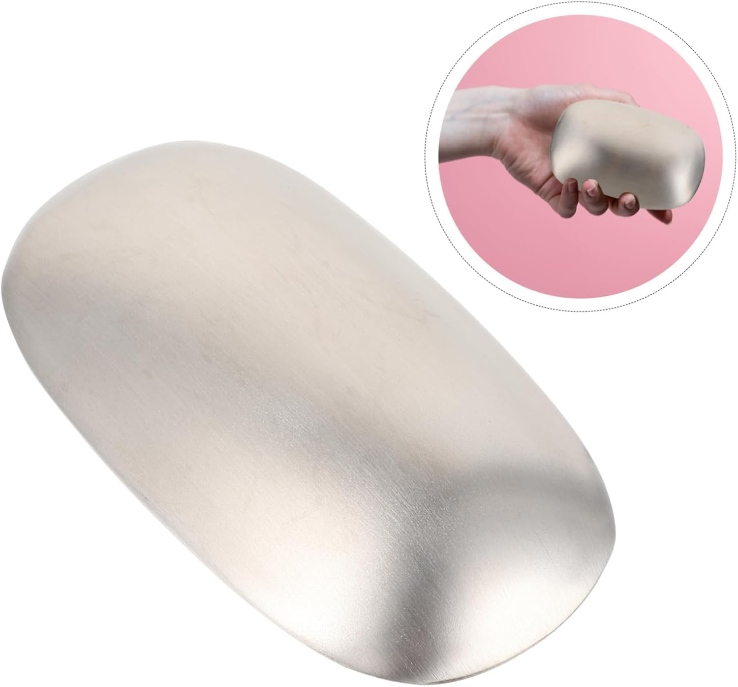 SHOWERORO Removing Fishy Soap Odor Soap Bar for Chef Industry Stainless Steel Tool