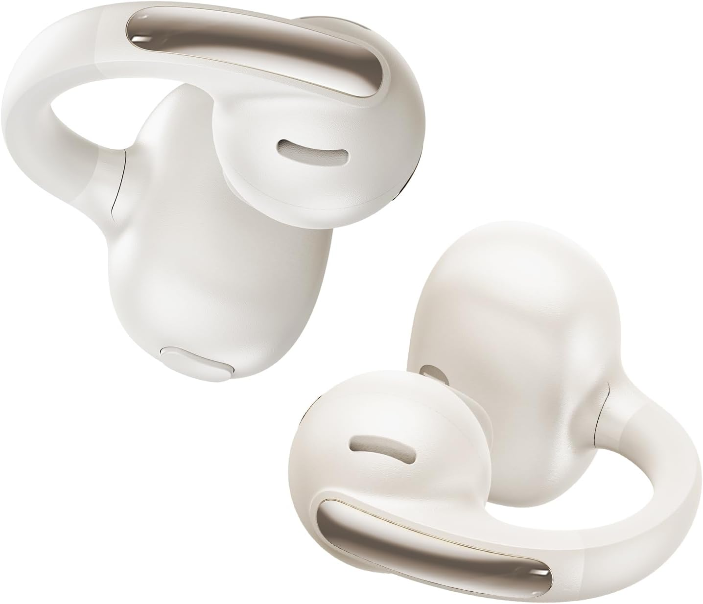 Baseus Bowie MC1 Open Ear Headphones, Ear Clip with Impressive Sound, Adaptive Bass Enhancement, Bluetooth 5.4, Noise Cancelling for Calls, IP57, 40H Battery, 5.2G Buds - Interstellar Black