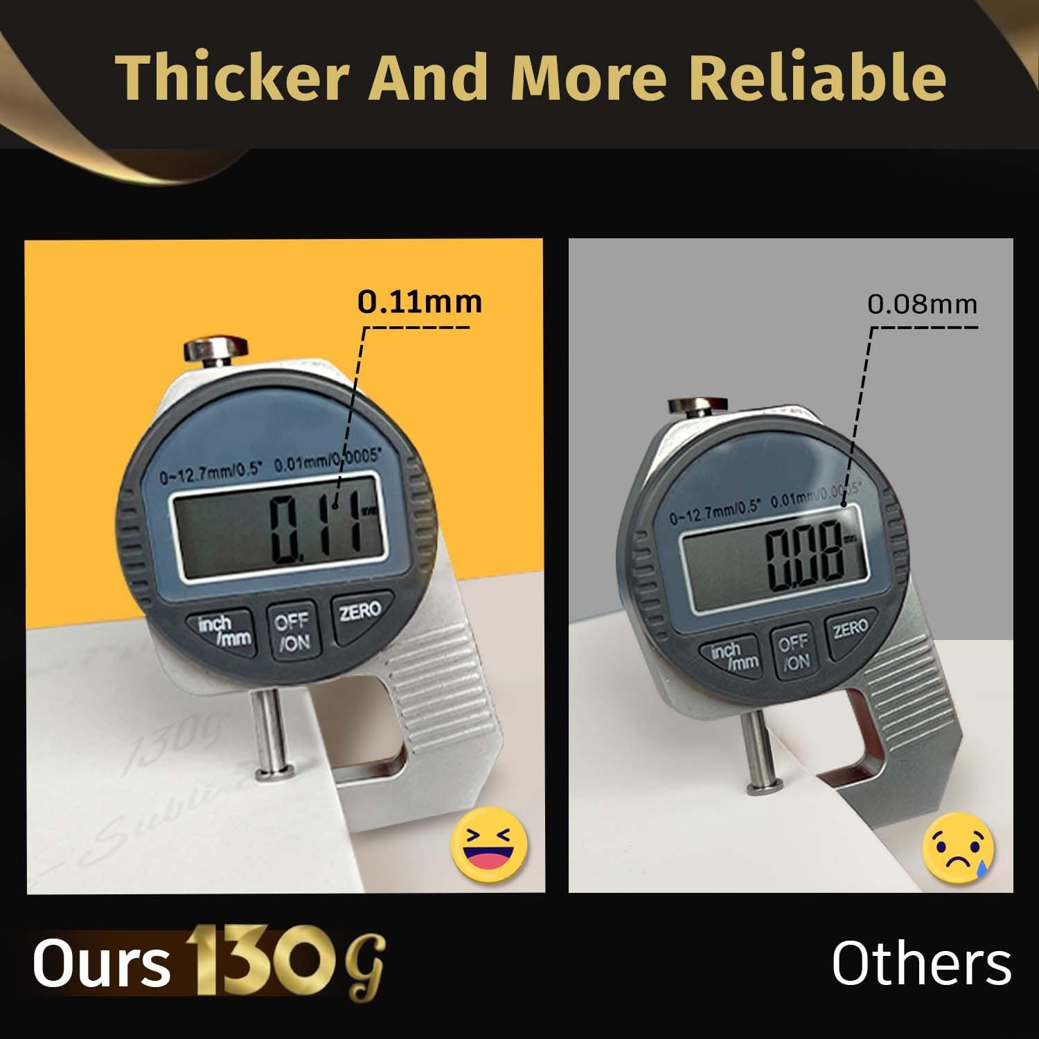 Transourdream 130G Tru-Sublimation Paper 8.5X11 100 Sheets, Work with Inkjet Printers, Sublimation Heat Transfer Paper for T Shirts Mugs and Sublimation Blanks, Only Compatible with Sublimation Ink image number 3