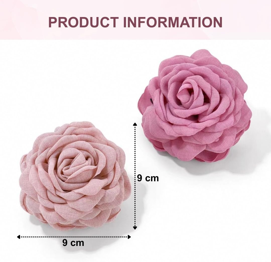 Rose Hair Claw (Pink) image number 1