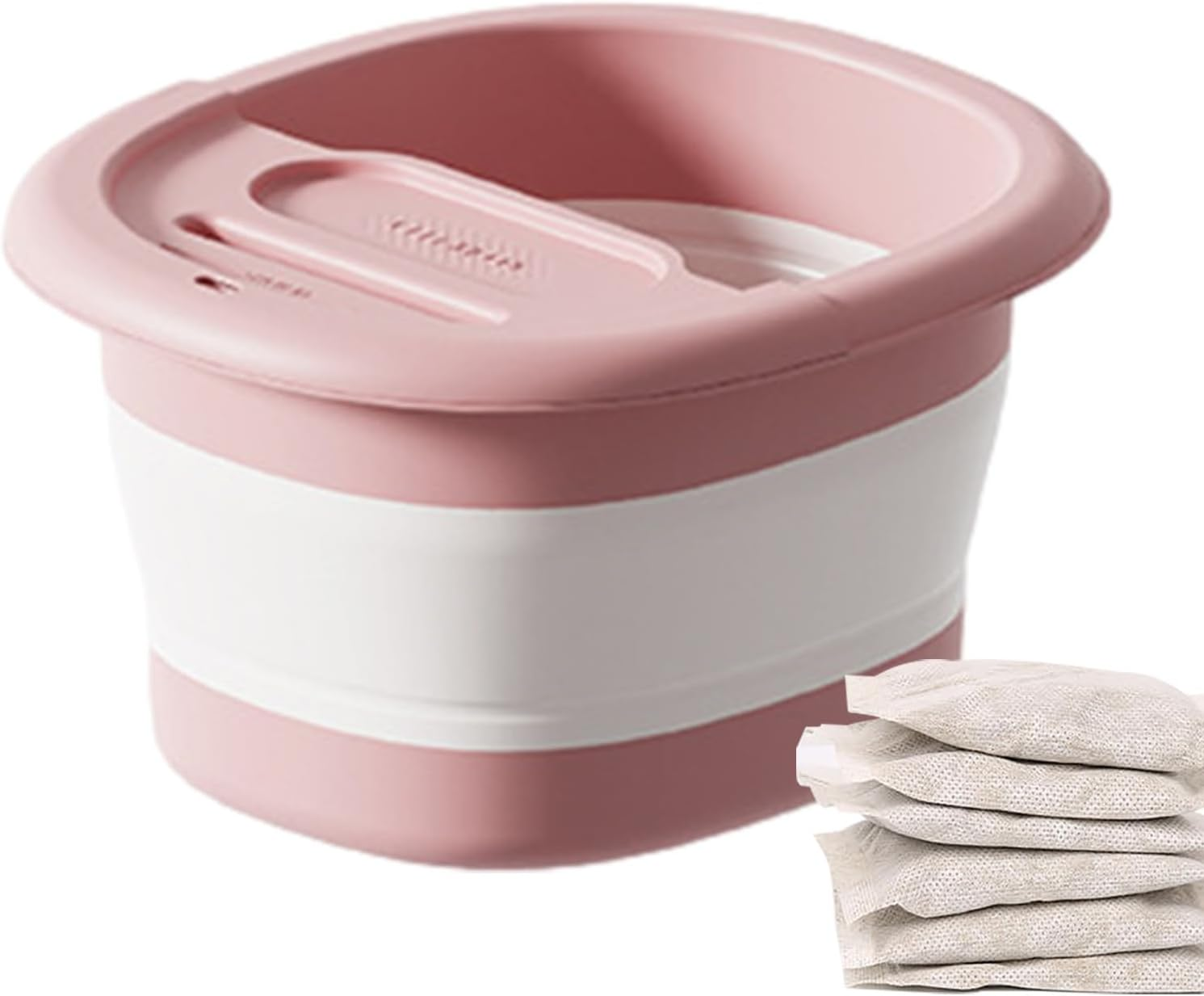 Foot Bucket for Soaking Feet | Foldable Foot Soak Tub | High Capacity Foot Bath Basin for Relieving Discomfort and Stress Borato