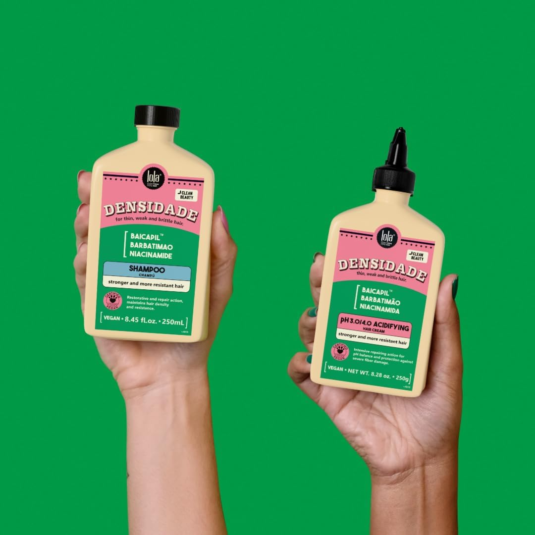 Lola Densidade Shampoo 250Ml for Fine, Fragile and Weak Hair